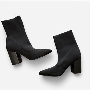 Calvin Klein Black Ankle Booties